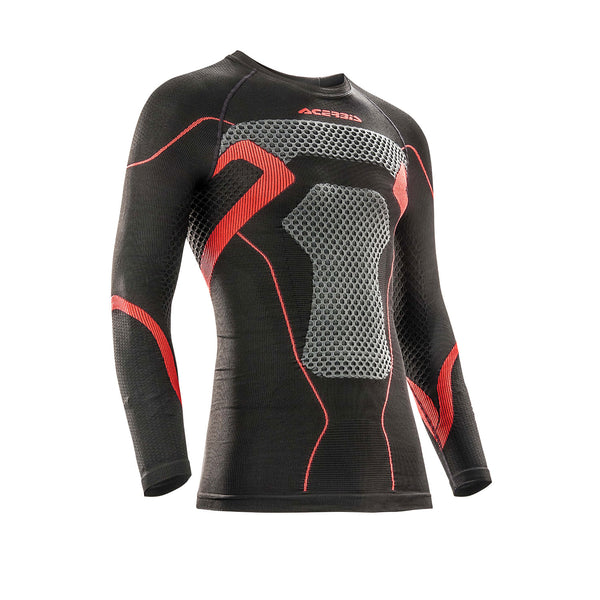 Acerbis X-Body Winter Technical Underwear Jersey Black/ Red