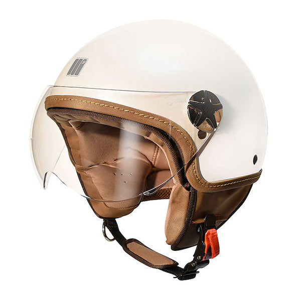 Motocubo Ant Helmet White Gloss