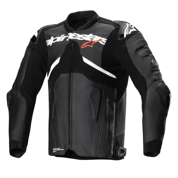 Alpinestars Atem V5 Leather Jacket Black/White