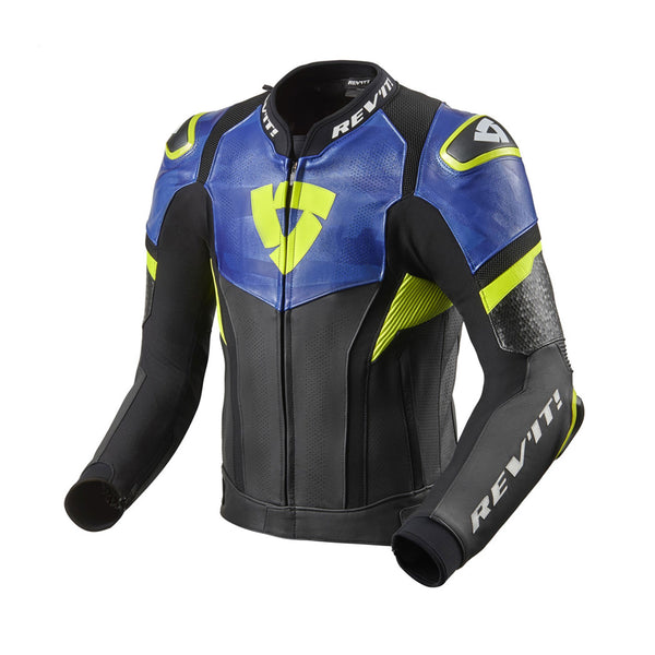 Rev'It Hyperspeed Pro Leather Jacket Black/Blue