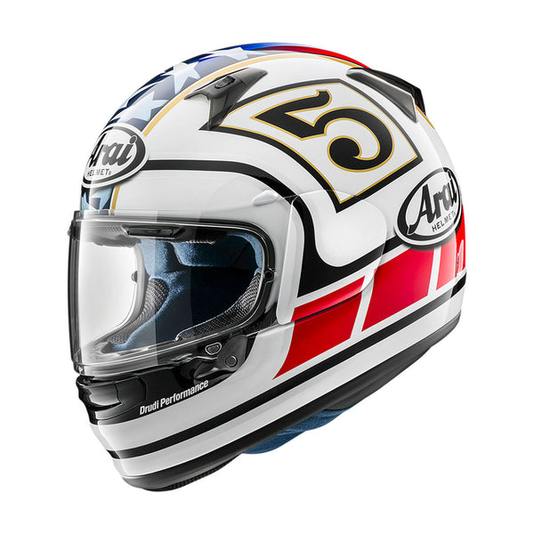 Arai Profile-V Helmet Edwards Legends White Gloss