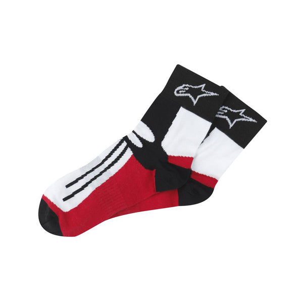 Alpinestars Racing Road Socks Short Black/ Red