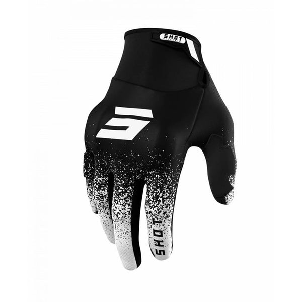 Shot Drift Edge Gloves White