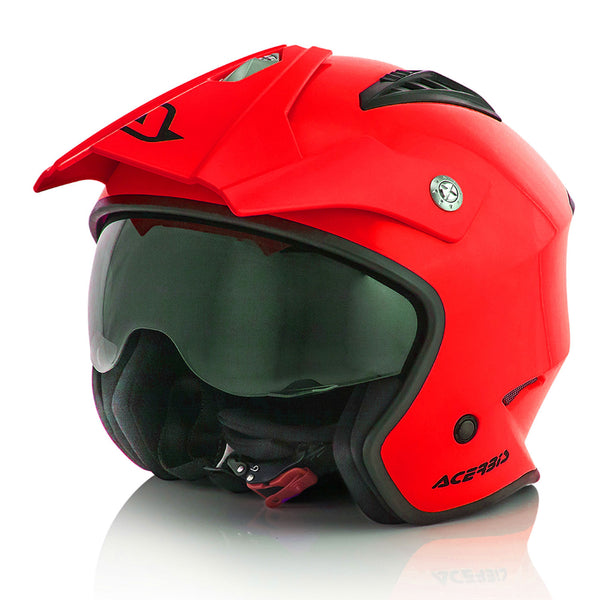 Acerbis Jet Aria Helmet Red