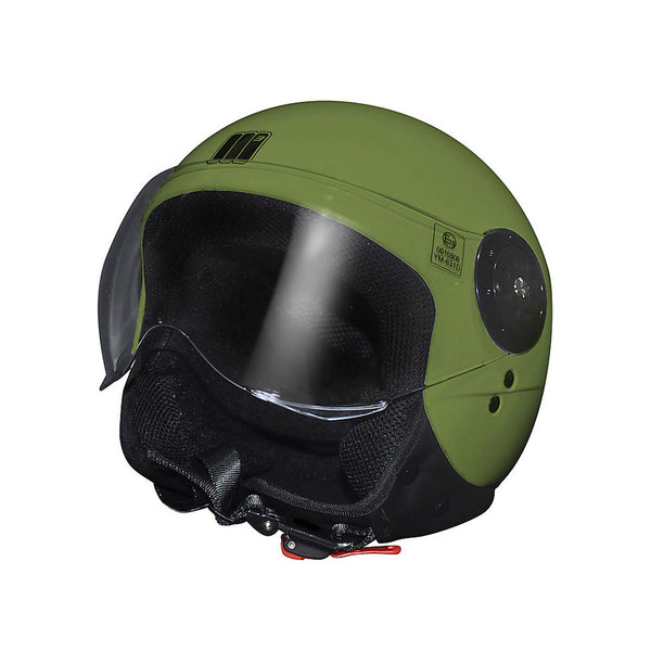 Motocubo Jeko Helmet Green Matt