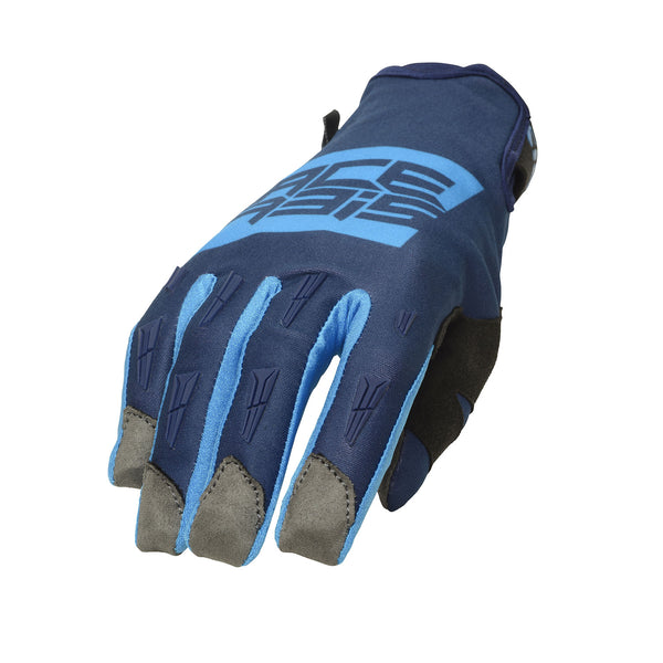 Acerbis MX WP Homologated Gloves Light Blue/Blue