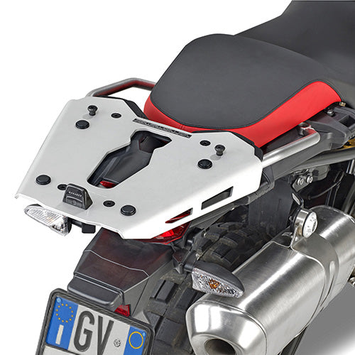 Givi SRA5127 Attacco posteriore in alluminio anodizzato specifico per bauletto MONOKEY (BMW)