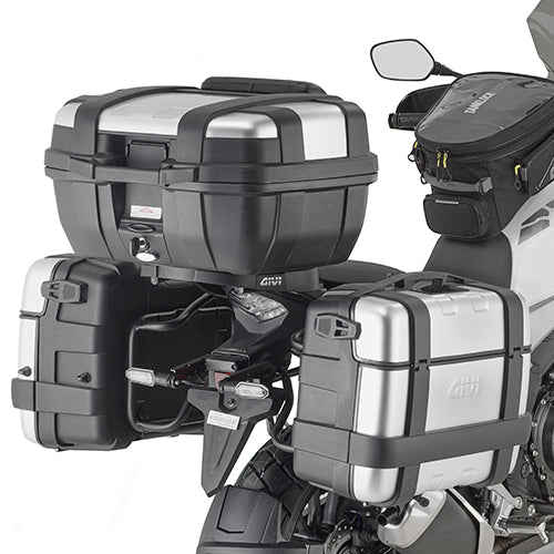 Givi PLO1171MK Portavaligie laterale specifico PL ONE-FIT configurato per valigie MONOKEY (Honda)