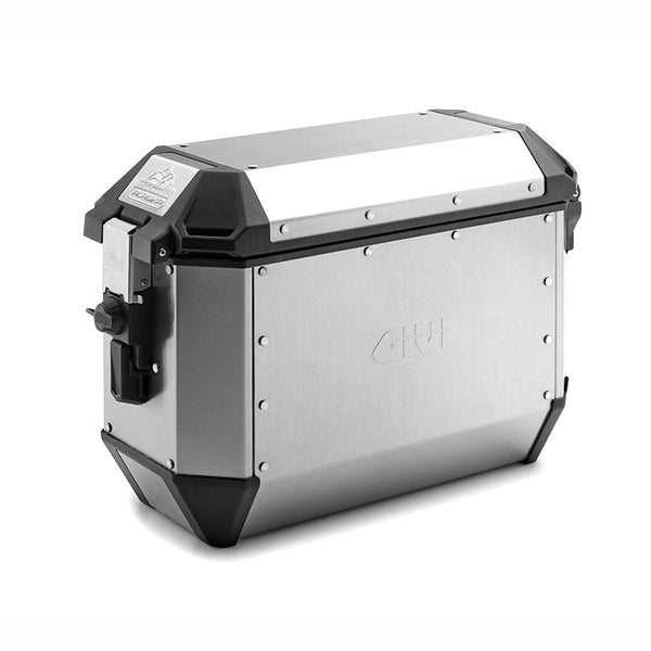 Givi ALA36APACK2 Trekker Alaska 36 Coppia Valigie Laterali Alluminio Naturale