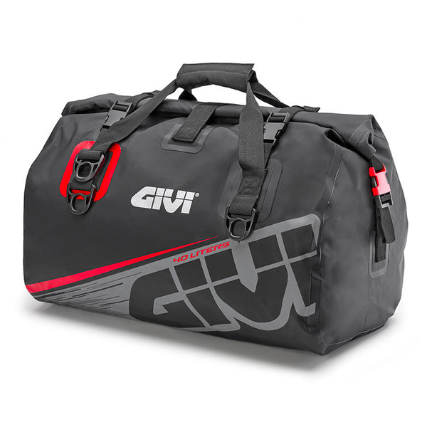 Givi EA115GR Borsone da Sella Waterproof 40LT Black/Grey/Red