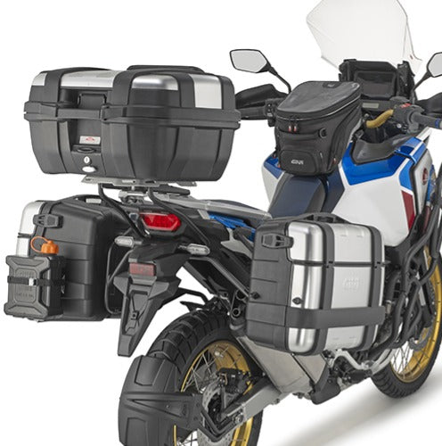 Givi PLO1178MK Portavaligie laterale specifico PL ONE-FIT per Honda CRF1100L Africa Twin