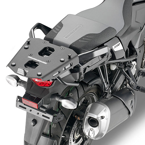 Givi SRA3117 Attacco posteriore in alluminio anodizzato specifico per bauletto MONOKEY (Suzuki)