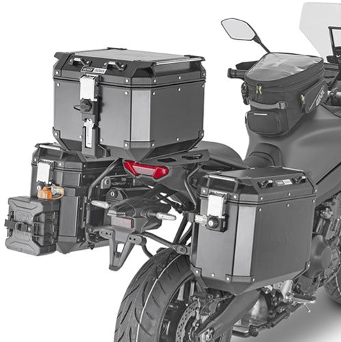 Givi PLO2159CAM Portavaligie laterale specifico PL ONE-FIT per Yamaha Tracer 9