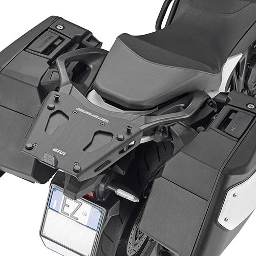 Givi SRA1196 Attacco posteriore in alluminio anodizzato specifico per bauletto MONOKEY (Honda)