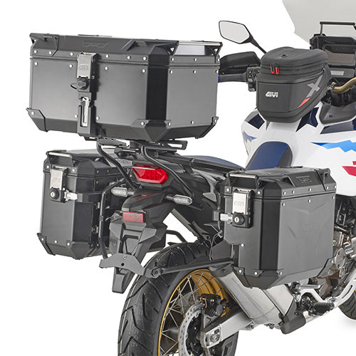 Givi PLOS1178CAM Portavaligie laterale specifico PL ONE-FIT per Honda CRF1100L Africa Twin