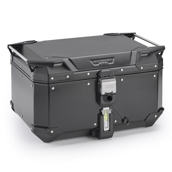 Givi OBKEV58B Trekker Outback Evo 58lt Smart Security Lock - Alluminio Verniciato Nero
