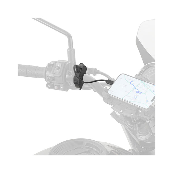 Givi S120 Presa Elettrica USB E USB-C da Manubrio