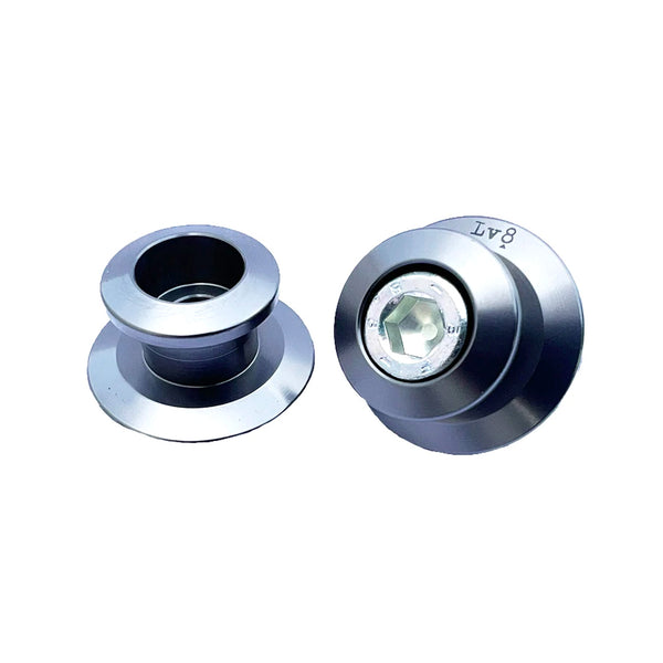LV8 Kit Nottolini in Alluminio per Aprilia, Yamaha Titanio