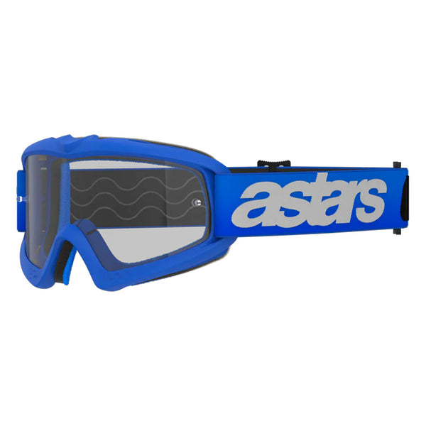 Alpinestars Vision Youth Blaze Goggle Blue Clear Lens