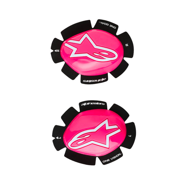 Alpinestars GP Plus Knee Slider Pink Fluo/White