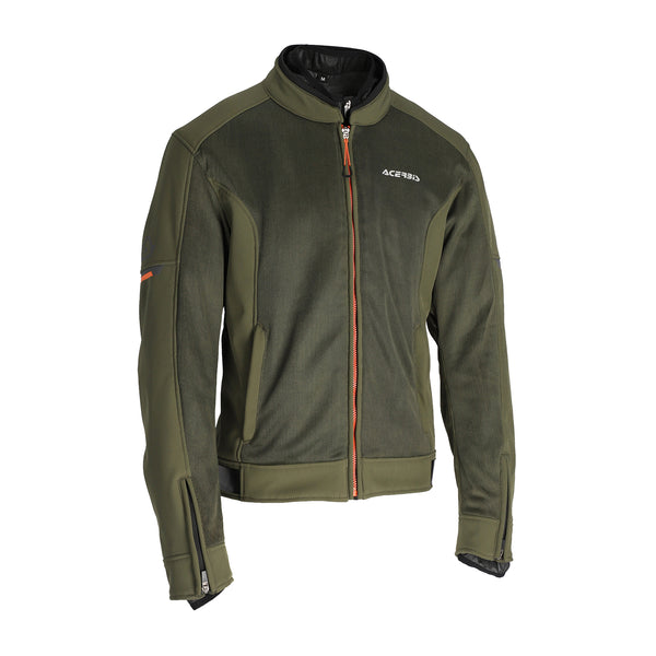 Acerbis CE Gordon Jacket Green/ Orange