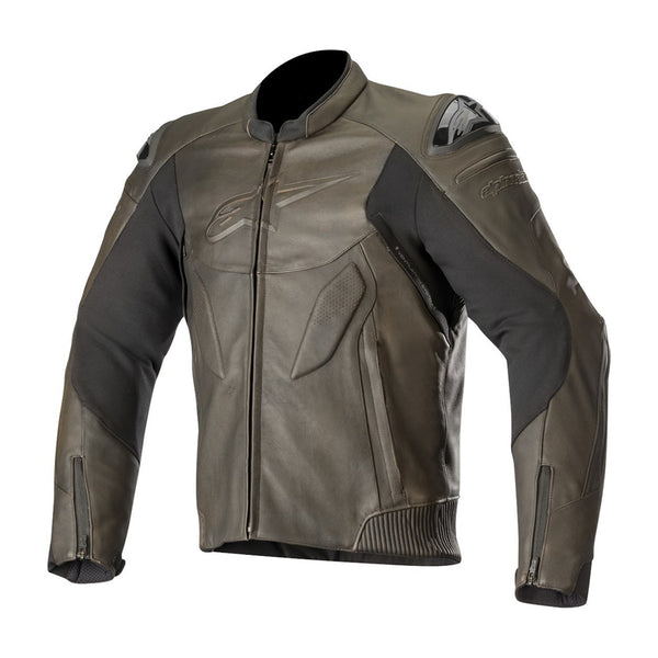 Alpinestars Caliber Leather Jacket Brown