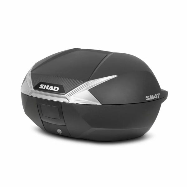 Shad SH47 Bauletto Black/White