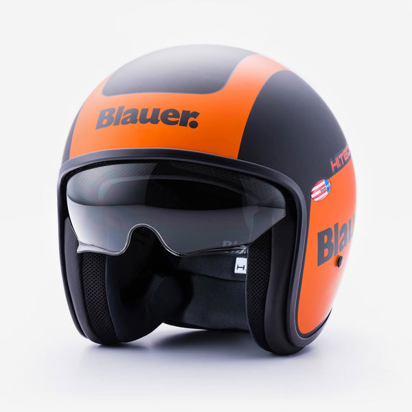 Blauer Pilot 1.1 Helmet Black/Orange Matt