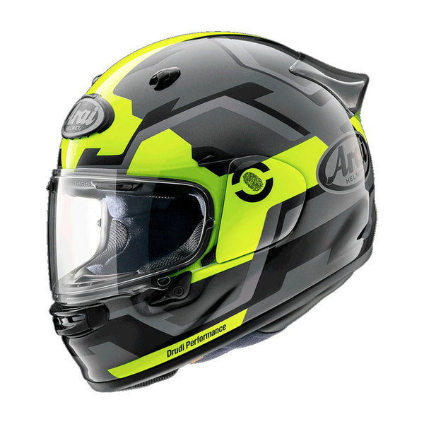 Arai Quantic Helmet Face Yellow Fluo Matt