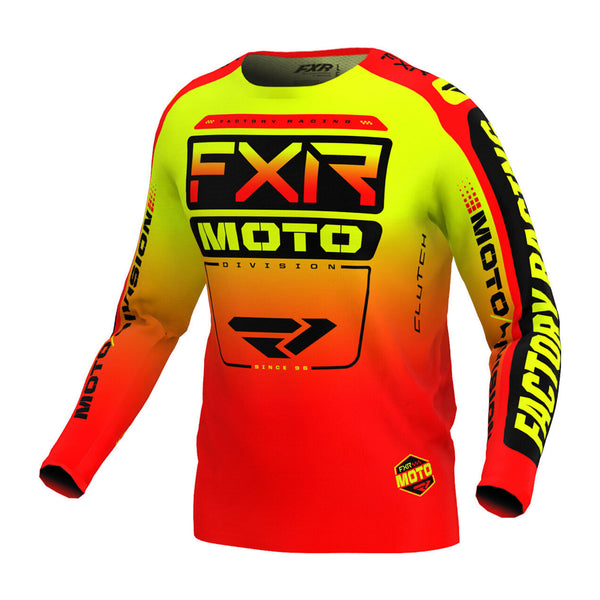 FXR Youth Clutch Pro MX Jersey Inferno