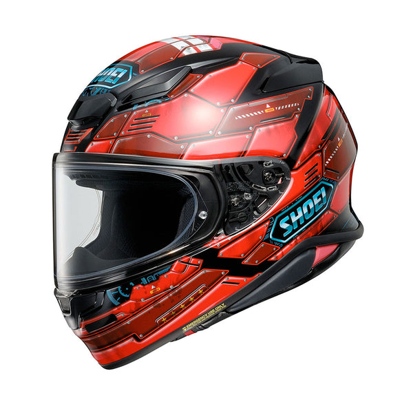 Shoei NXR2 Helmet Fortress TC-1 Black/Red Gloss