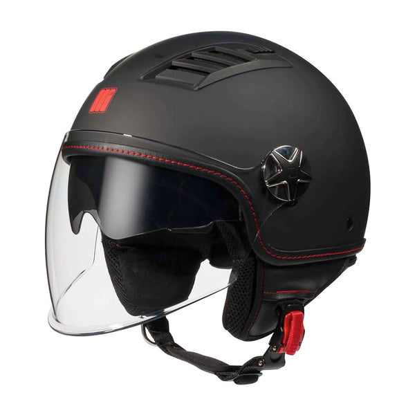 Motocubo Buenos Aires Evo Helmet Black Matt