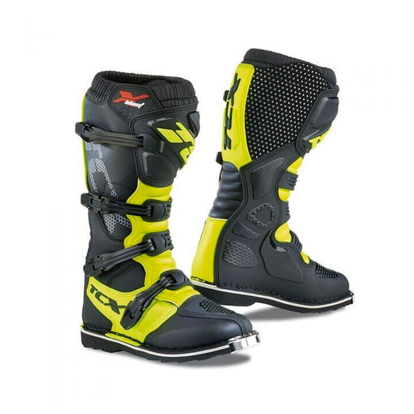 TCX X-Blast Boots Black/Yellow Fluo