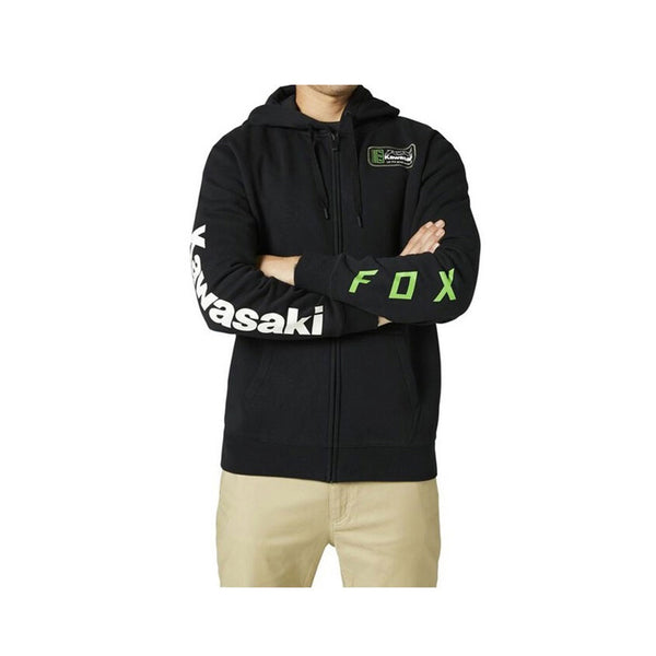 Fox Kawi Zip Fleece Black