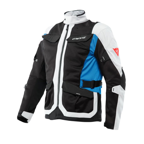 Dainese Desert Textile Jacket Glacier Gray/Black/Blue Performance