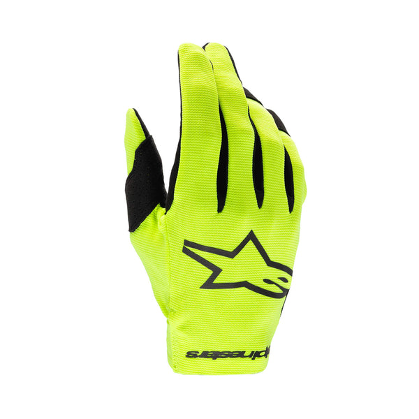 Alpinestars 2024 Radar Gloves Black/Yellow Fluo