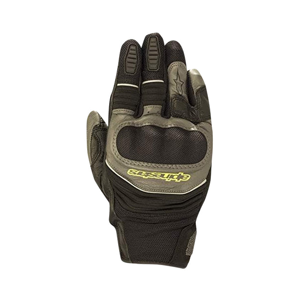 Alpinestars Crosser Air Gloves Black/Anthracite/Yellow Fluo