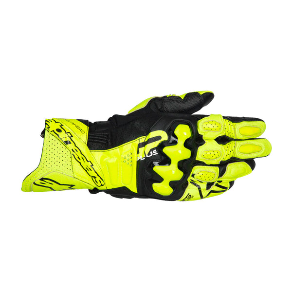 Alpinestars Gp Plus R V3 Leather Gloves Yellow Fluo/Black
