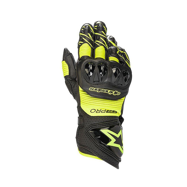 Alpinestars GP Pro R3 Gloves Black/Yellow Fluo