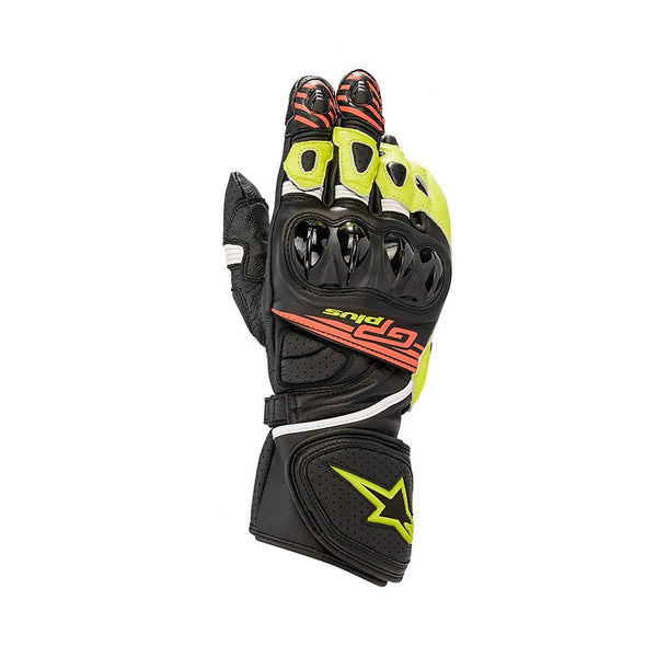 Alpinestars GP Plus R V2 Gloves Black/Yellow Fluo/Red Fluo