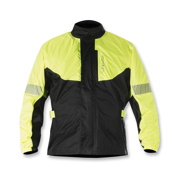 Alpinestars Hurricane Rain Jacket Black/Yellow Fluo