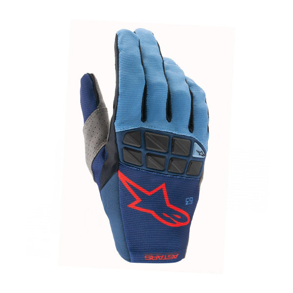 Alpinestars Racefend Cross Gloves Dark Blue/Powder/Blue/Bright Red