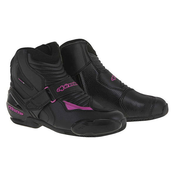 Alpinestars Stella SMX-1 R Boots Black/Fuchsia