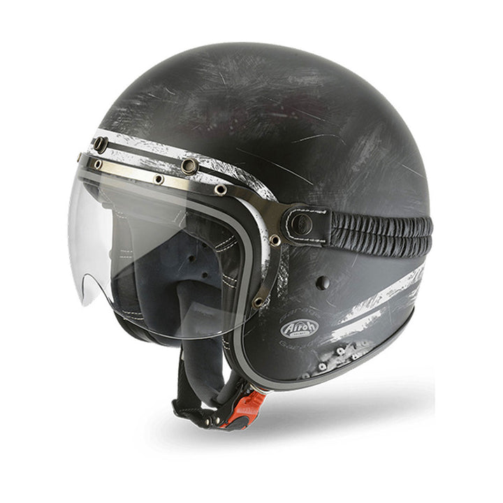 Airoh Garage Helmet Raw White Matt – Tutto per la moto