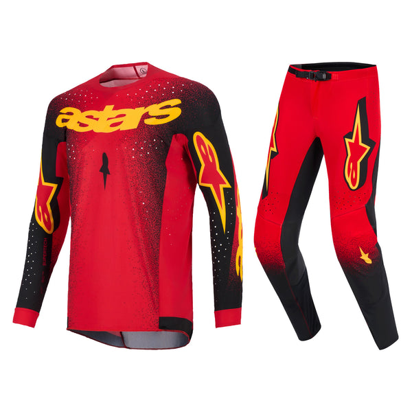 Alpinestars Completo Supertech Scenz 2026 Red/Black/Yellow