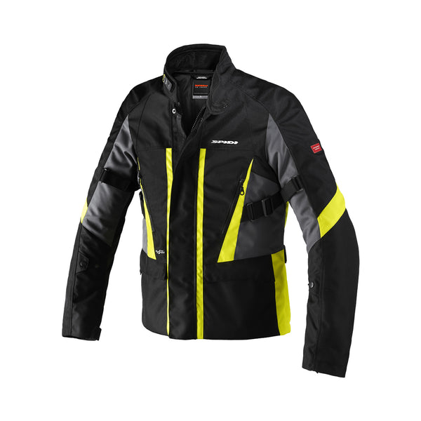 Spidi Traveler 2 Jacket Black/Yellow Fluo