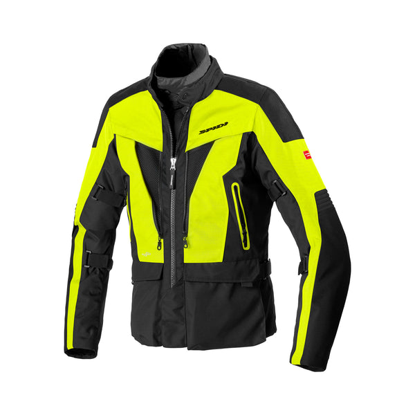 Spidi Voyager 4 Jacket Black/Yellow Fluo