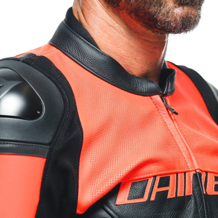Dainese Racing 4 Leather Jacket Perforated