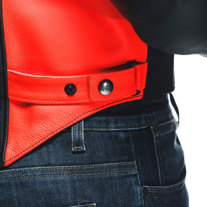 Dainese Racing 4 Leather Jacket Perforated