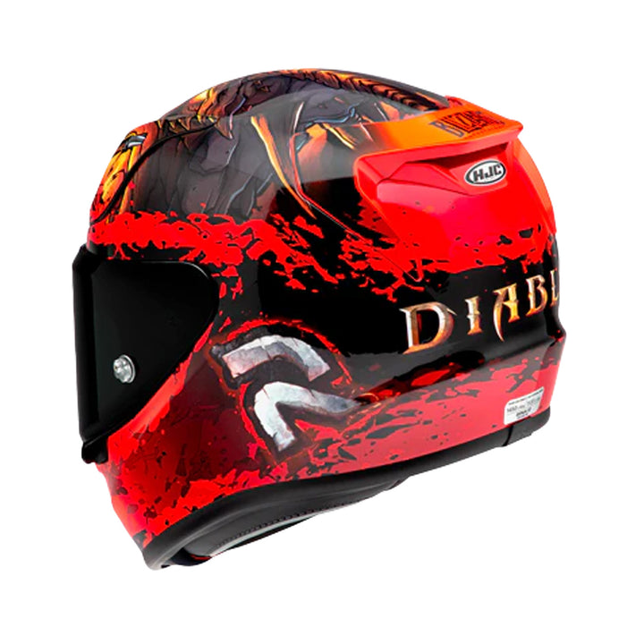 HJC Rpha12 Helmet Diablo Blizzar